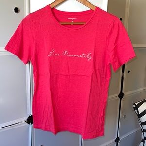 Banana Republic Pinky/Red Tee